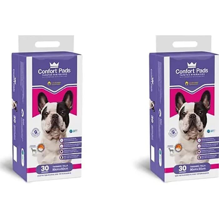 Tapete Higiênico para cachorr Cães Confort Pad 60unid. 80x60cm pet