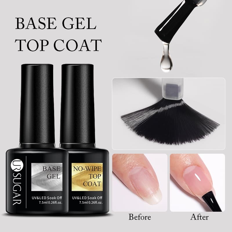 UR SUGAR 7.5ml Base De Gel De Esmalte De Unhas UV De Molho Verniz Semi Permanente Arte Manicure Unhas Polonês