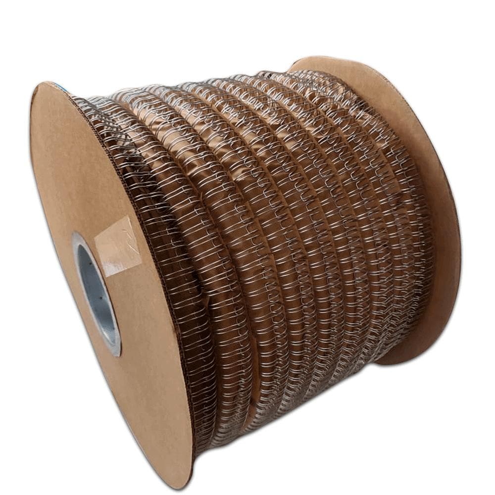 Bobina Wire-o 2x1 Prata 1 para 200 fls 4.500 anéis