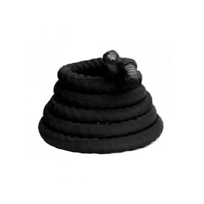 Corda Naval 7m 34mm Revestida Preta Rope Training