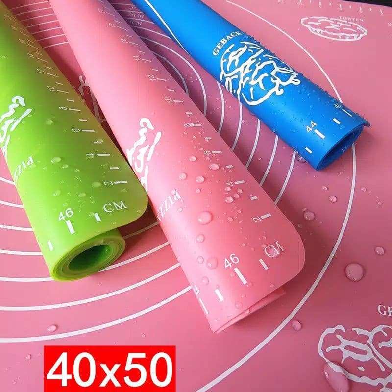 Tapete De Silicone Para Massa De Bolo , Fondant , Corte Enrolar jnp
