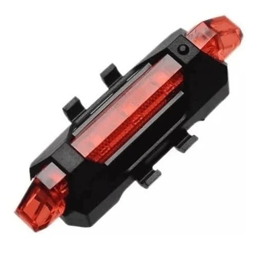 Lanterna Traseira Bicicleta Bike Recarregável Farol Led 15lm LUATEK LK-026