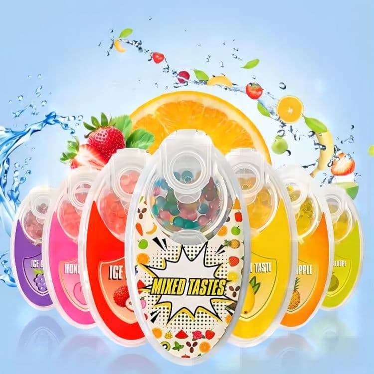 Máscara Fragrância de Verão Anti-Odor Refrescante de Frutas com Sabor Menta Fresca Máscara Fragrância de Verão