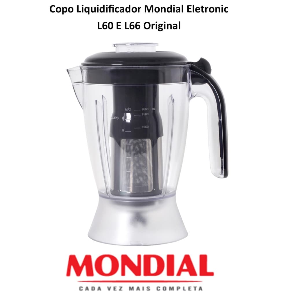 Copo Jarra Original Liquidificador Mondial Eletronic L-60 L-66