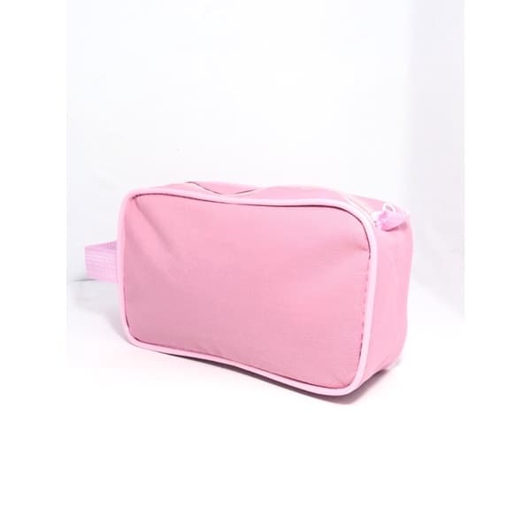 Necessaire toda ROSA de Pano com Alça / necessaire /maquiagem /kit depilação / Higiene pessoal multiuso etc