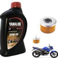 Óleo Motor Yamalub 20w50 Mineral Factor 125i / 150 / Fazer 150 / XTZ 150 Crosser + Filtro Óleo (kit)
