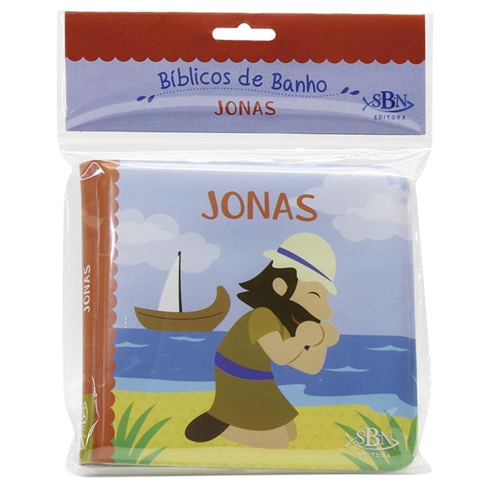 Livro Biblicos De Banho - Jonas