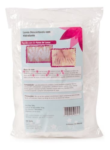 Botas E Luvas Com Creme Amolecedor De Cutículas