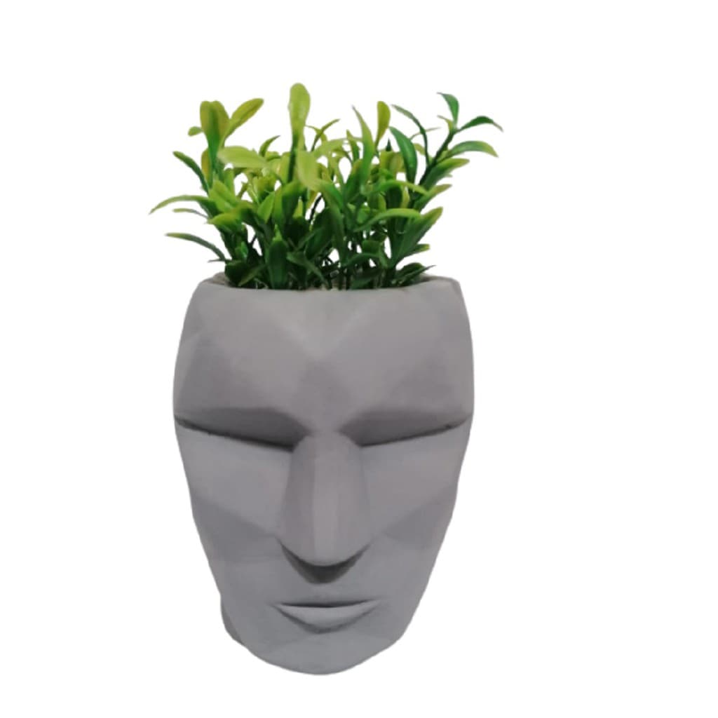 Cachepot Cabeça 3D