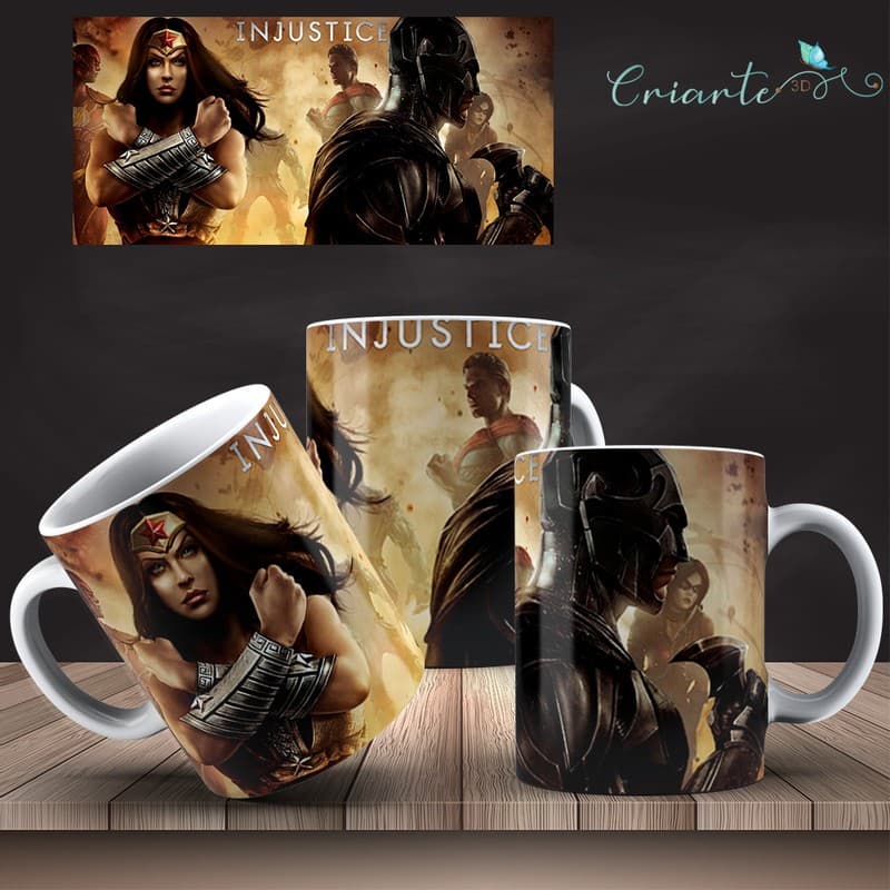 Caneca Porcelana  Injustice #24
