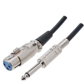 Cabo Microfone E Violão Mono Xlr / P10 5 Metros Mxt