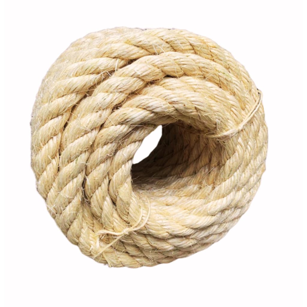 Corda de Sisal 16mm VENDA NO METRO Natural Decoração Artesanato