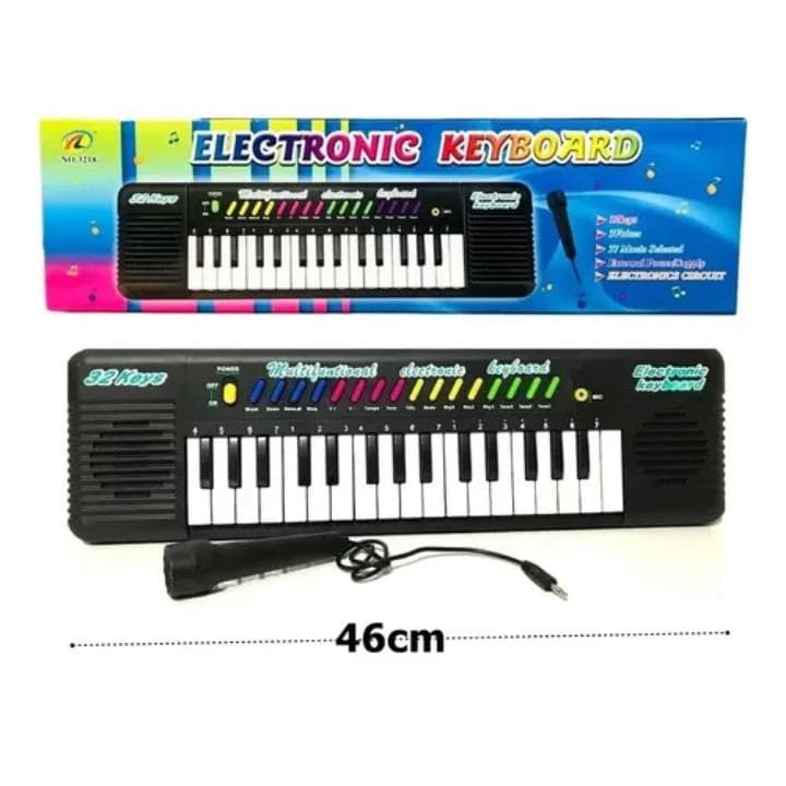 Teclado infantil eletronico
