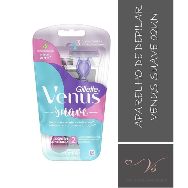 Gillette Venus Suave -Aparelho de Depilar com 02un