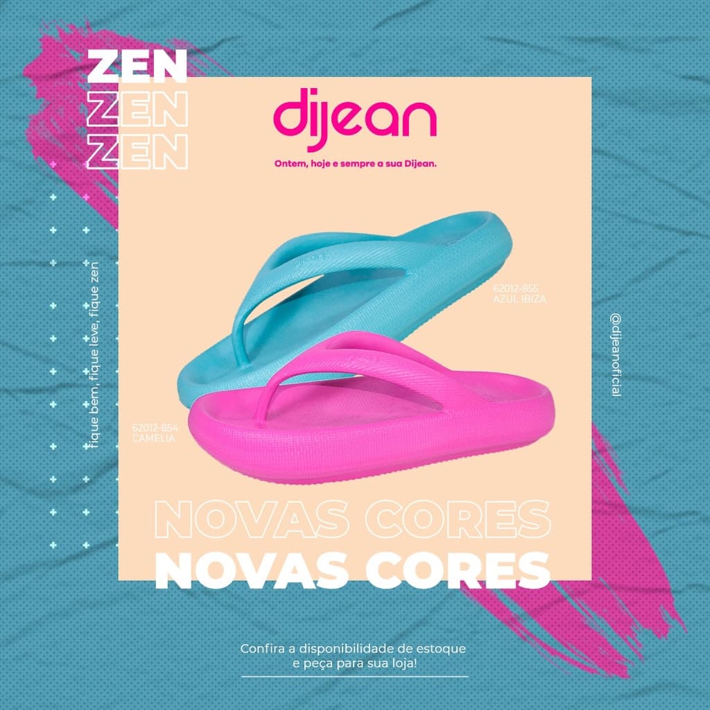 Chinelo Ortopedico Zen Soft Macio Antiderrapante Nuvem