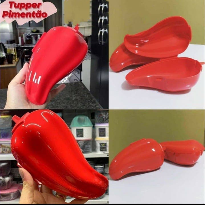 Tupper Pimentão Tupperware Guarda Conserva