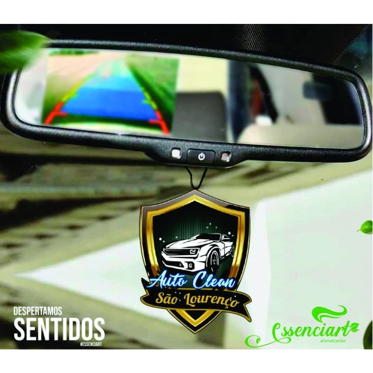 15 unidades BRINDE PERSONALIZADO AROMATIZANTE (cheirinho para carro)