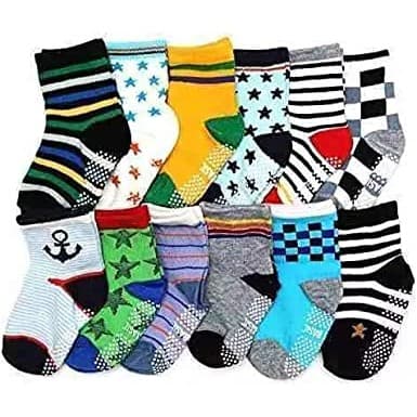 Meia Infantil Atacado Várias Estampas de 0 a 12 anos