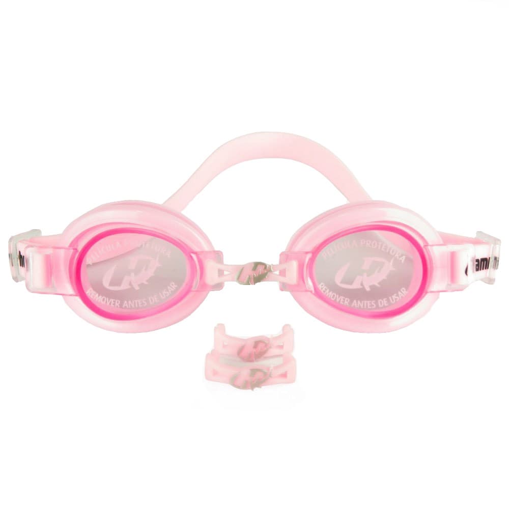Óculos de Natação Hammerhead Focus Júnior 1.0 Rosa