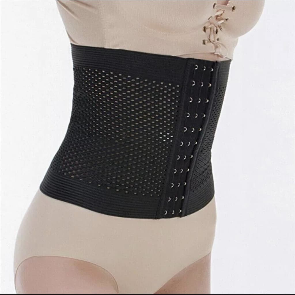 Cinta Espartilho Corset Corpete Modeladora Redutor Cintura