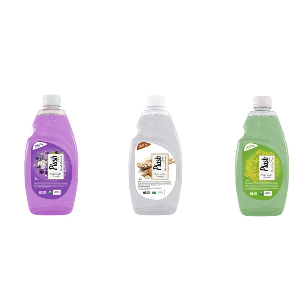 REFIL DE SABONETE LIQUIDO PLUSH FLOR DE 2L
