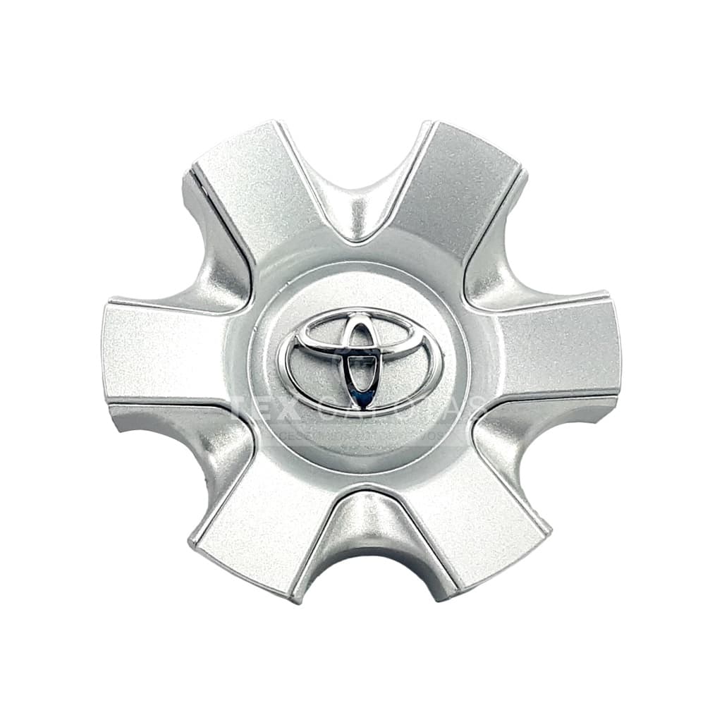 Calota para Centro de Roda de Liga Leve Hilux Sw4 Srv Prata 2006 2007 2008 A 2012 Aro 16