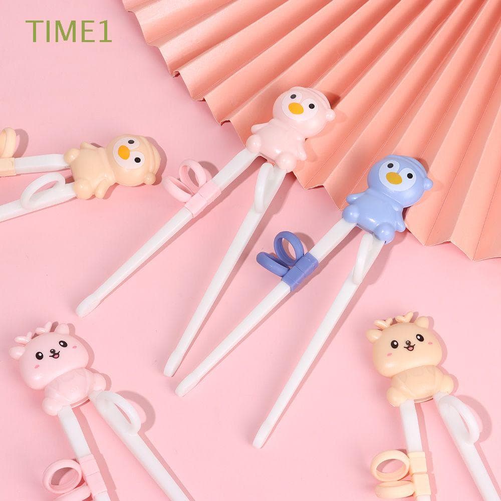 TIME1 Aprendendo Hashi Fofo Talheres Bebê Crianças Ajudante