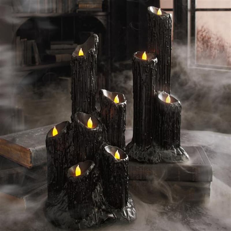Alilin Halloween Party Decorações Suportes Enfeites De Resina Premium Para Casa