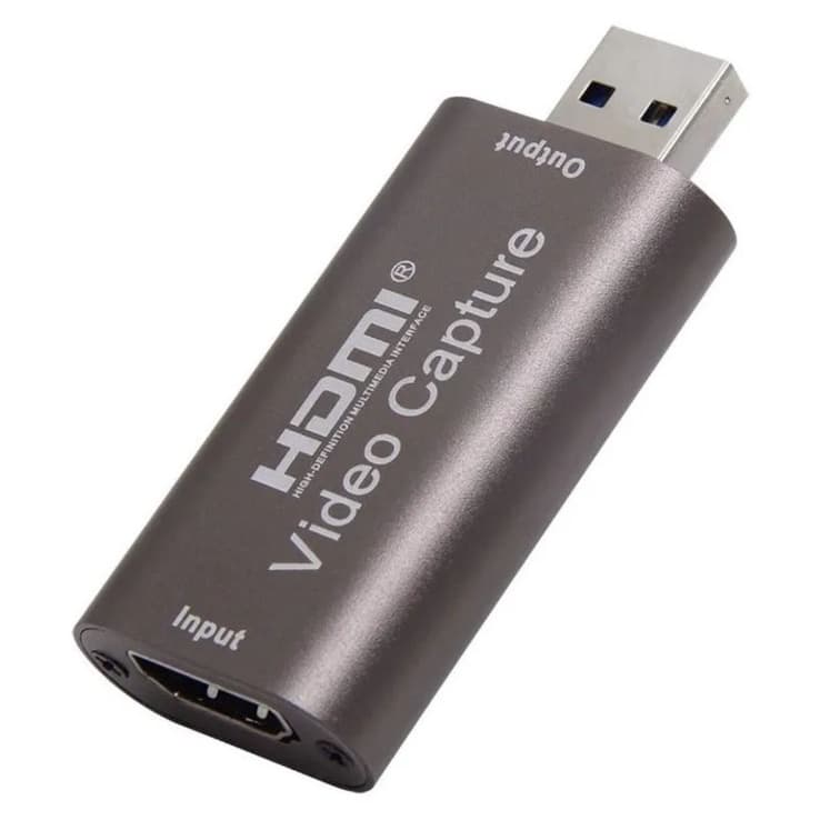 Mini Adaptador 4k 1080p Hdmi P/ Usb 3.0 Placa Captura Vídeo