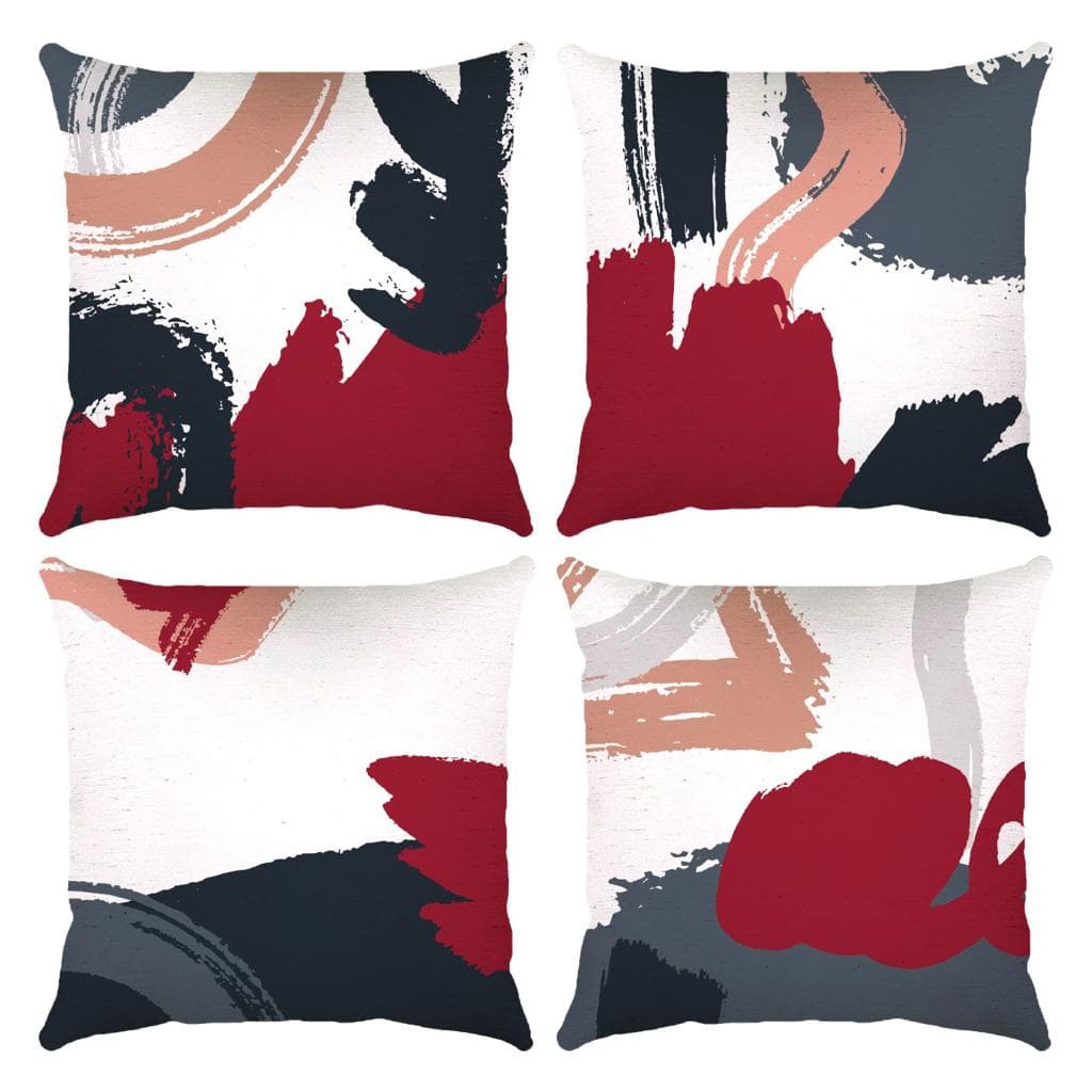 Kit 04 Almofada Cheias Decorativa Estampa Modern Print Luxo
