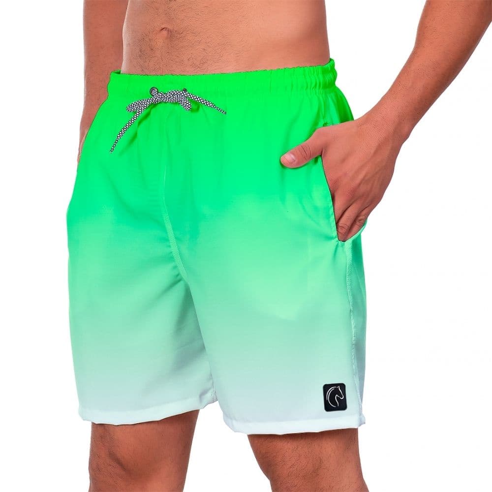 Short Masculino Estampado Moda Verão Bermuda Premium Estilo Casual Confortável Com Bolsos Laterais