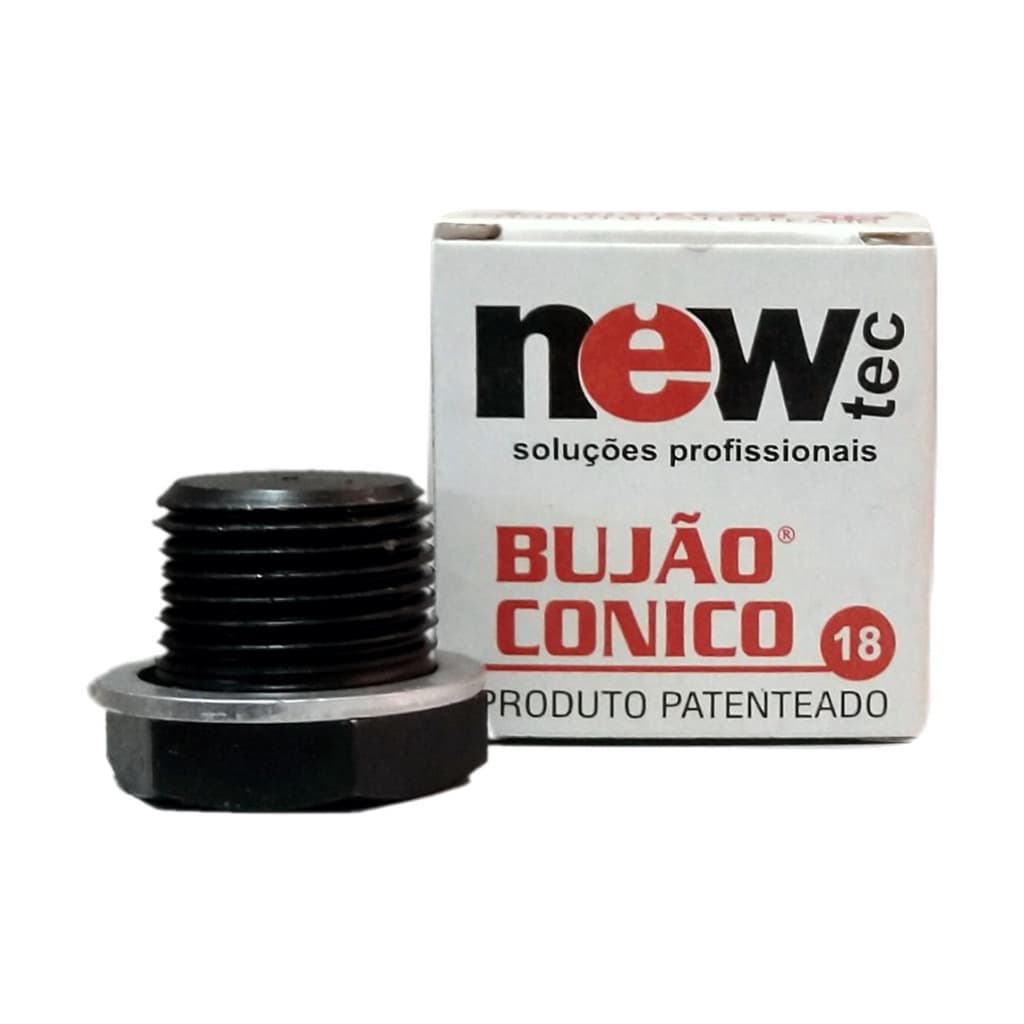 Bujão Cônico 18mm Para Cárter Espanado Fiat Brava Toro