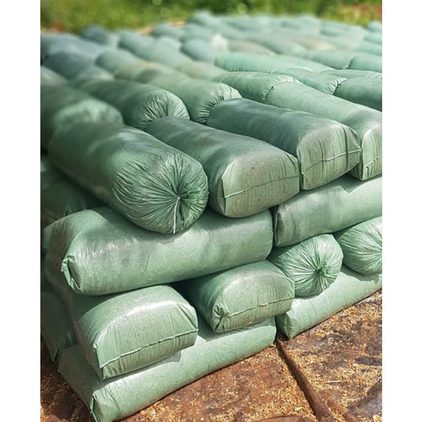100 Sacos Silo 51x110cm + 100 Abraçadeira Gratis P/ Silagem VERDE
