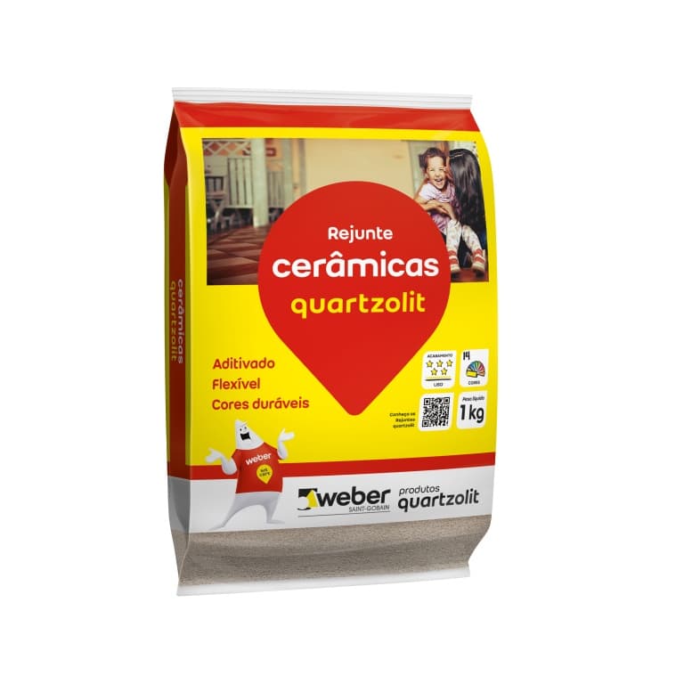 Rejunte Cerâmica Quartzolit 1kg