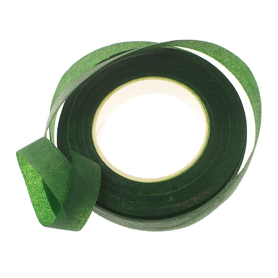 Fita Floral - Floral Tape ( Verde ) Liso Kit Com 6 Unid.
