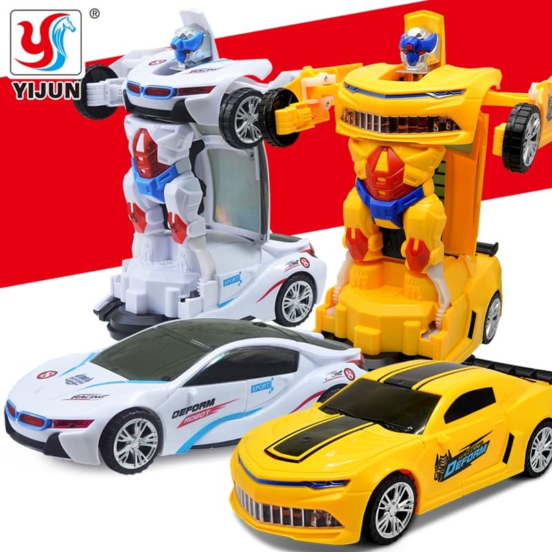 Robô Hit Impact Deformação Bugatti Com Função Traseira