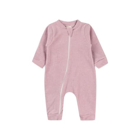 Macacão Bebê Plush Boucle Lilás