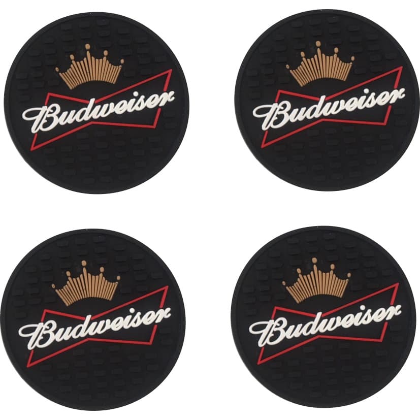4 Unidades Porta Copo Cerveja Descanso De Copo Emborrachado Para Mesa Bar Balcao Suor Chopp Cerveja