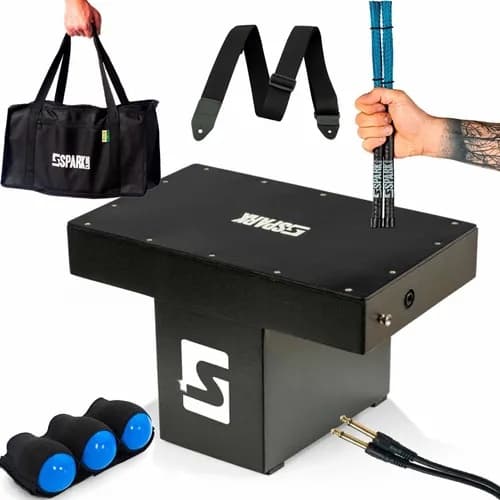 Cajon Colo Pro + Vassourinha + Cabo + Correia + Shaker + Bag