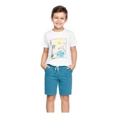 Conjunto Infantil Menino Short Camiseta Brisa Trick Nick 10