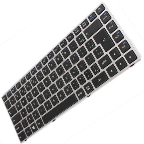 Teclado Itautec W7530 Mp-12r78pa-430 6-80-w5470-330-1 Ç -bj2