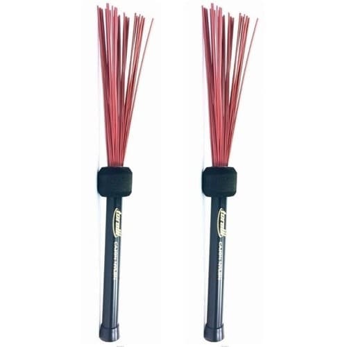 Baqueta Vassourinha Pithy Fios Nylon Cajon 2 Peças TV 088 Torelli