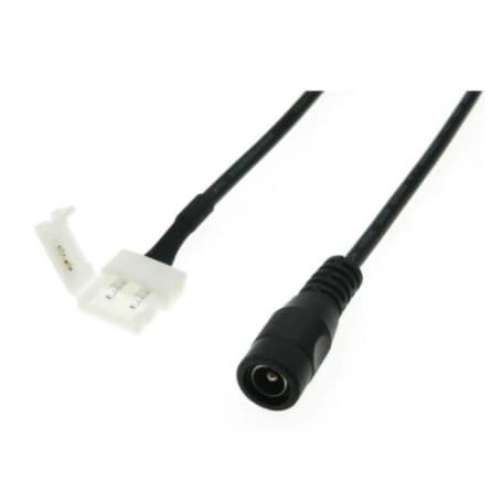 Emenda Fita Led 3528 Com Rabicho P4 Femea Para Ligar Fita Led Sem Conector P4