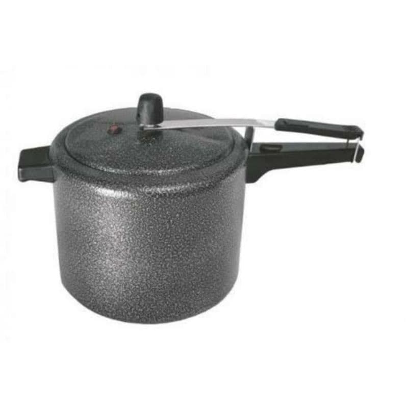 Panela de pressão 7L- Panela de pressão preta por fora- panela de pressão craqueada