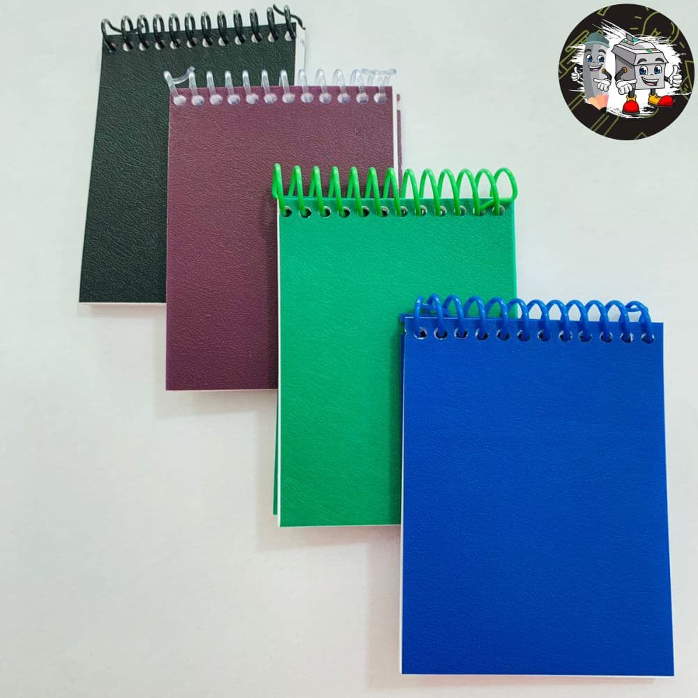 Caderno Pequeno para Anotações 11x7 cm - Sem Pauta/SEM LINHAS - Bloquinho
