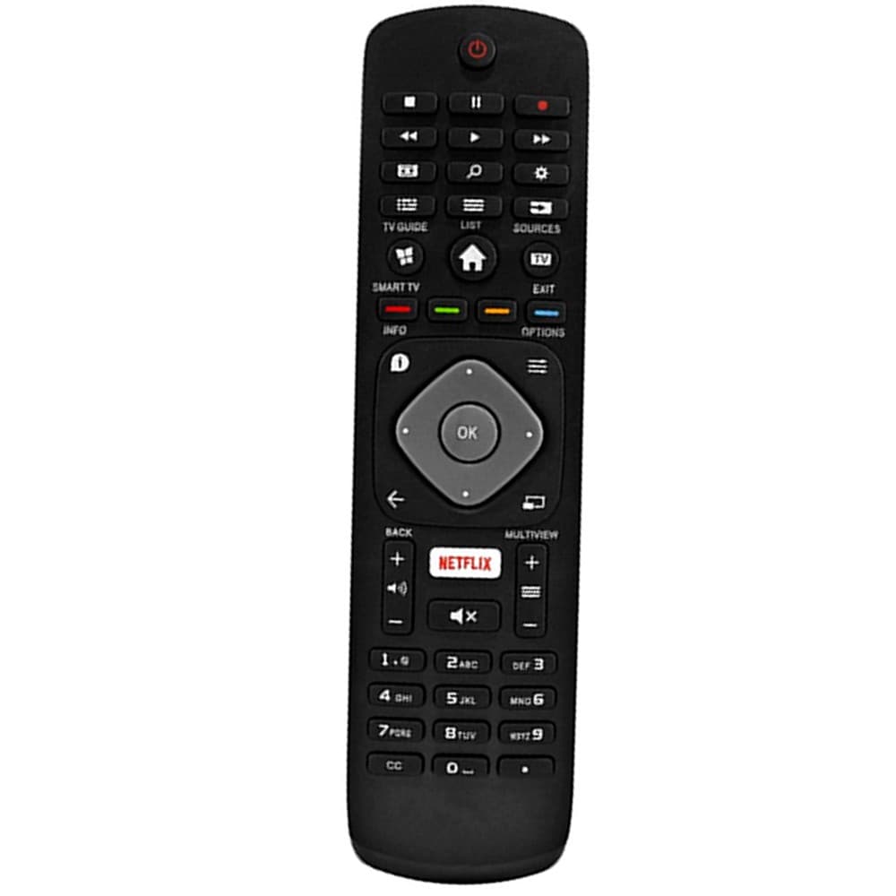 Controle Remoto Para TV Philips Smart  Lcd Led Tecla Netflix