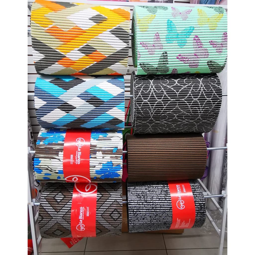 Passadeira Emborrachada E Antiderrapante Varias Estampas Cozinha - 0,50CM X 43 CM