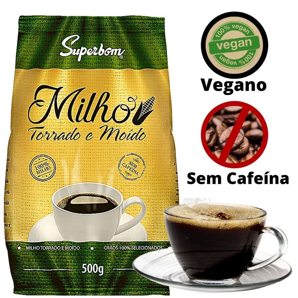 Café de Milho Moido Sem Cafeína  Super Bom 500g