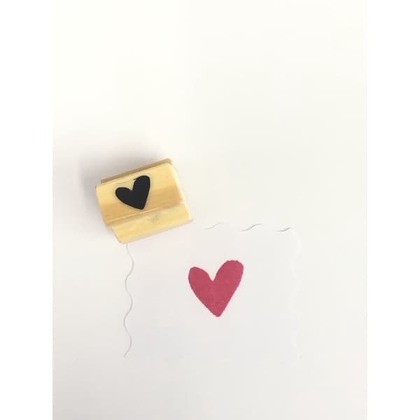 Carimbo Coração Mini Decorativos Embalagens Sacolas Kraft Caixas Peronalizados ProdutoArtesanal