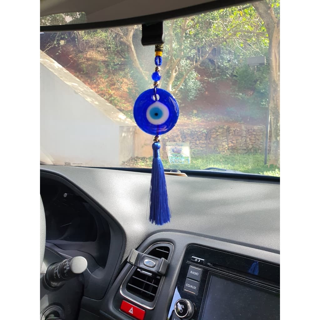 Olho Grego Patuá Amuletos Proteção Para Pendurar Retrovisor do Carro Amuleto De Pendurar